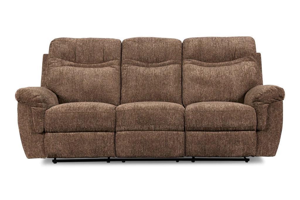 Dual Reclining Brown SOfa