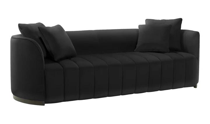 Manila Sofa- Black,Instore