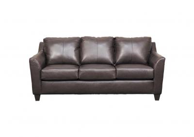 Lane Furniture  Grant Top Grain Leather / Mate Sofa  Bark