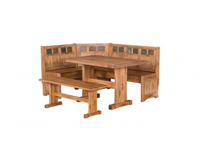Image for Sedona Breakfast Nook with Side Bench