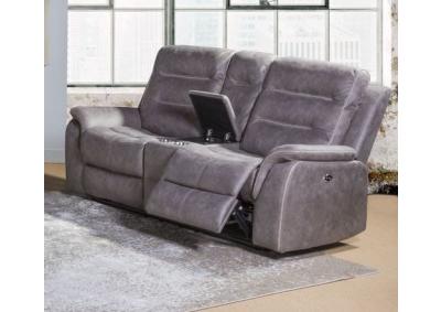 Madeline Power Dual Reclining Love Seat with Console