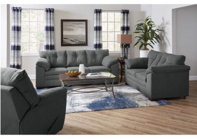 Image for Lane Johnson Sofa and Love Seat - Pewter