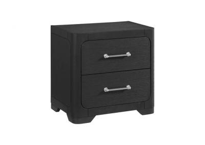 Image for Loft 2 Drawer Nightstand with Charging Station