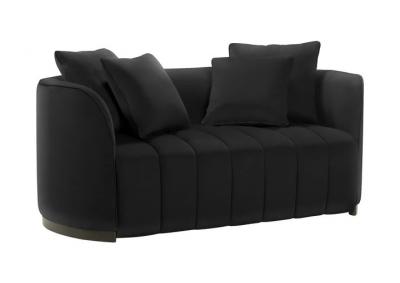 Image for Manila Love Seat- Black