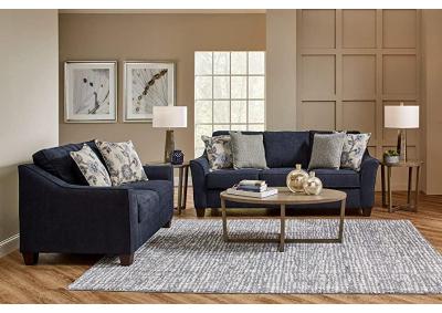 Image for Lane Geno Navy Sofa and Love Seat