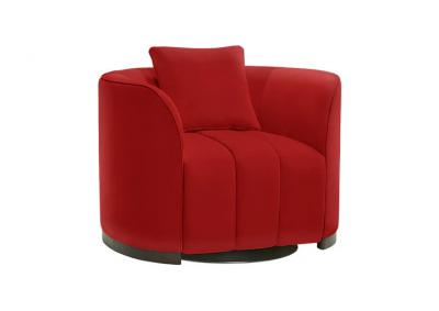 Image for Manila Swivel Chair- Red