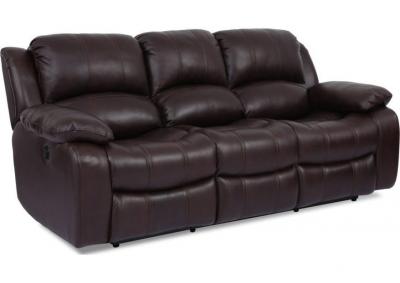 Tony Power Leather Dual Reclining Sofa and Power Leather Dual Reclining Love Seat