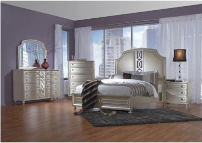 Fantasia Upholstered Bedroom Set - Eastern King