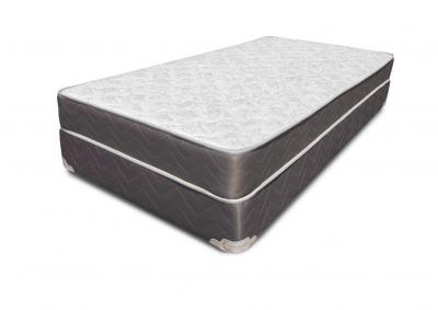 Value Comfort Tight Top Mattress and Foundation - Twin