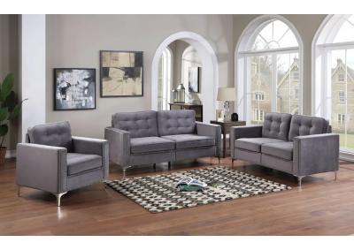 Norma Sofa and Love Seat - Gray