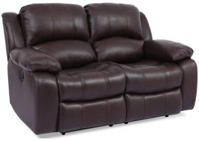 Tony Leather Power Dual Reclining Love Seat