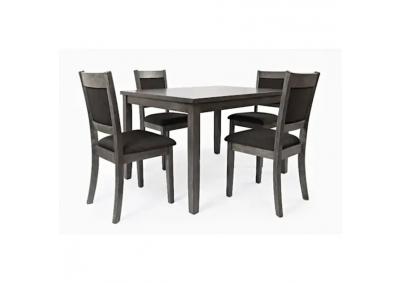 Greyson Dining Table And 4 Upholstered Chairs