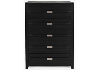 Image for Altima 5 Drawer Black Chest