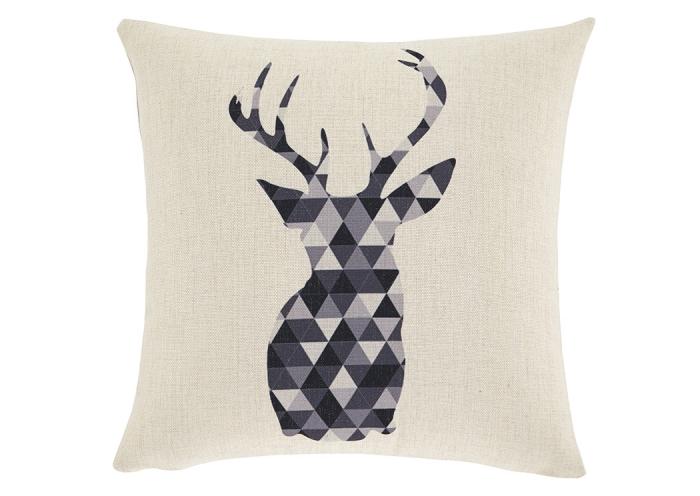Prineville Natural/Charcoal Pillow,Close Out