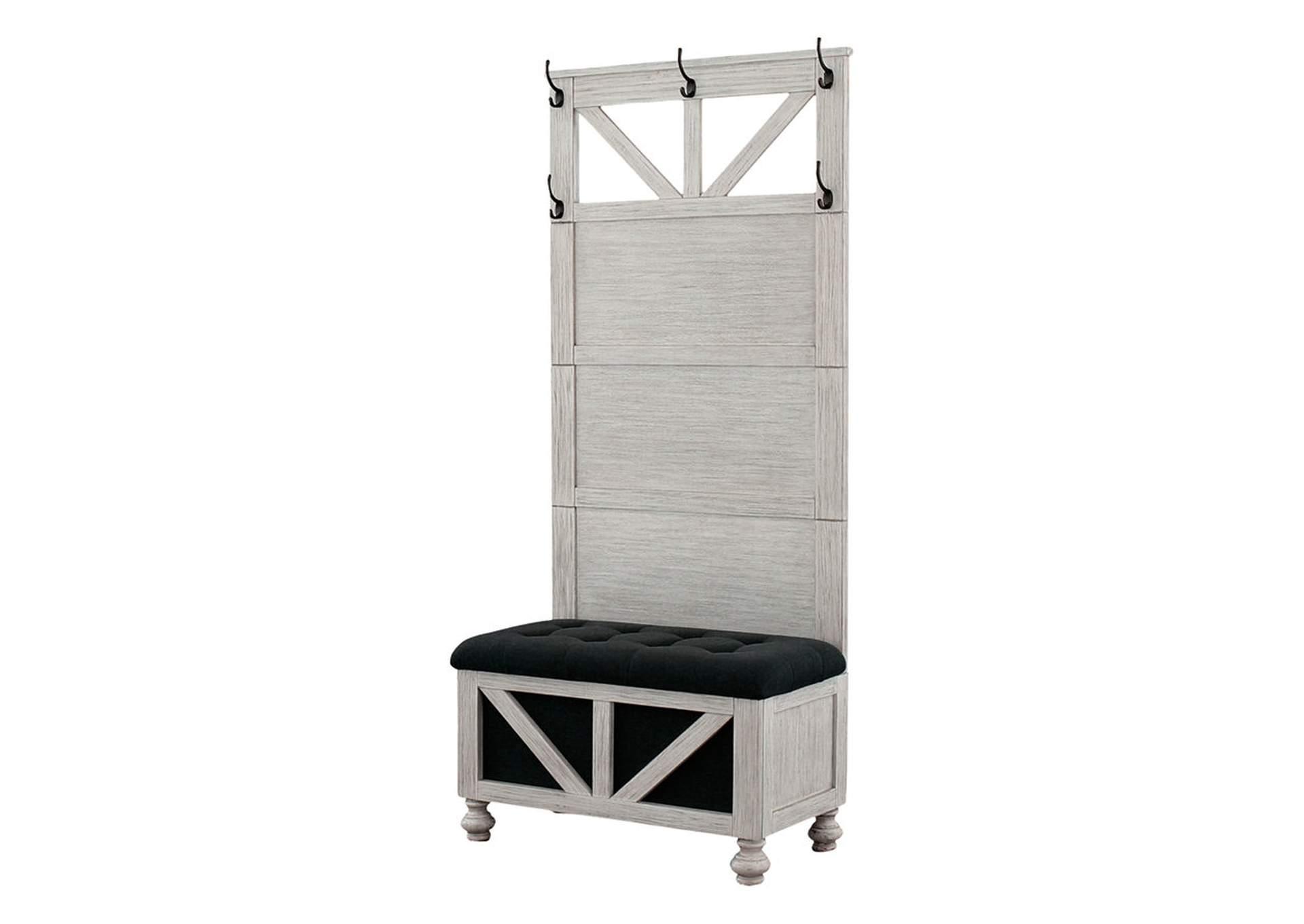 Brickwell Hall Tree with Storage Bench,Close Out