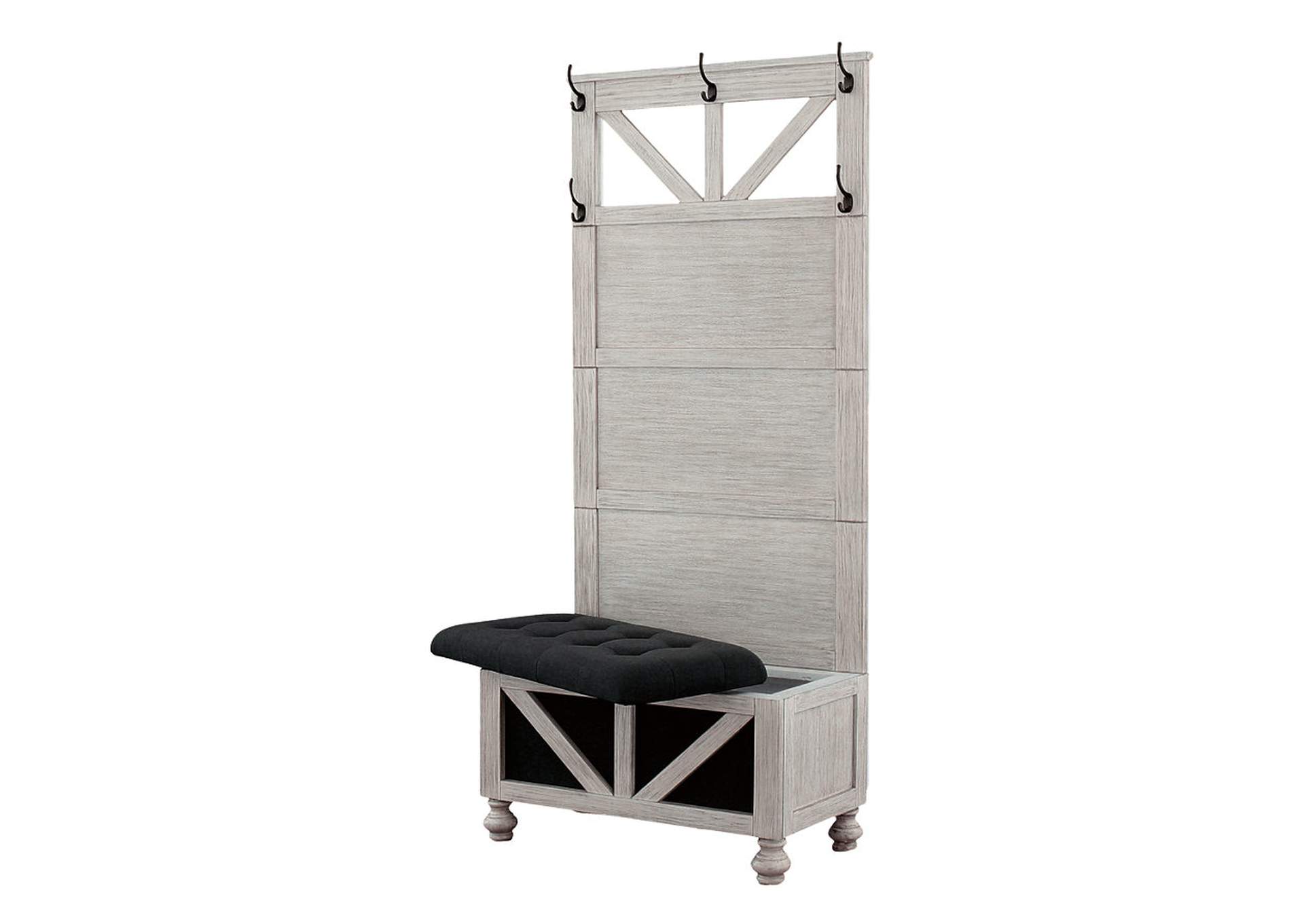 Brickwell Hall Tree with Storage Bench,Close Out