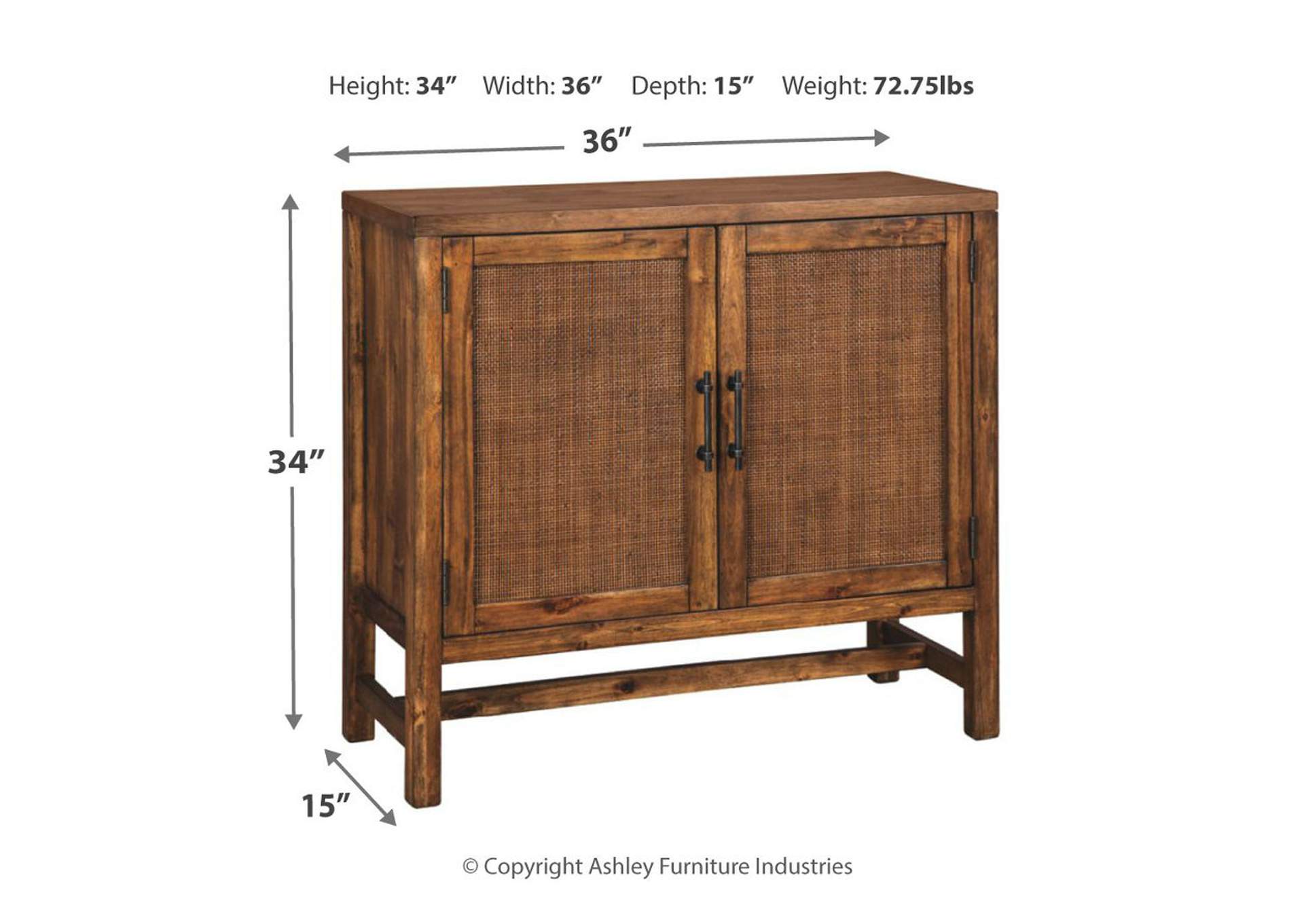 Beckings Accent Cabinet,Close Out