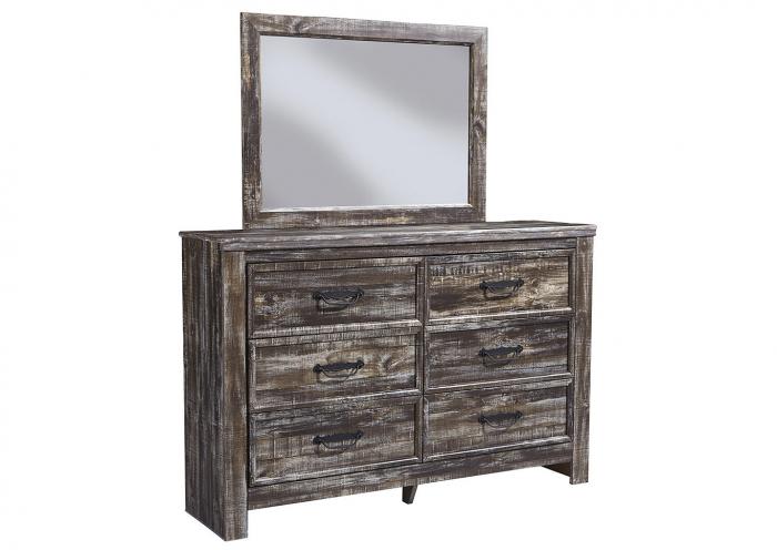 Lynnton Brown Dresser and Mirror,Close Out