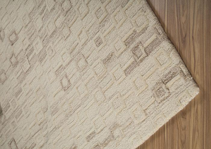 Newat Ivory Medium Rug,Close Out