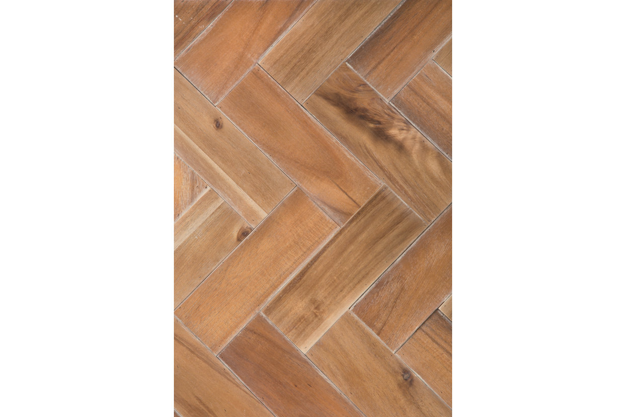 Vantori Light Brown End Table,Close Out