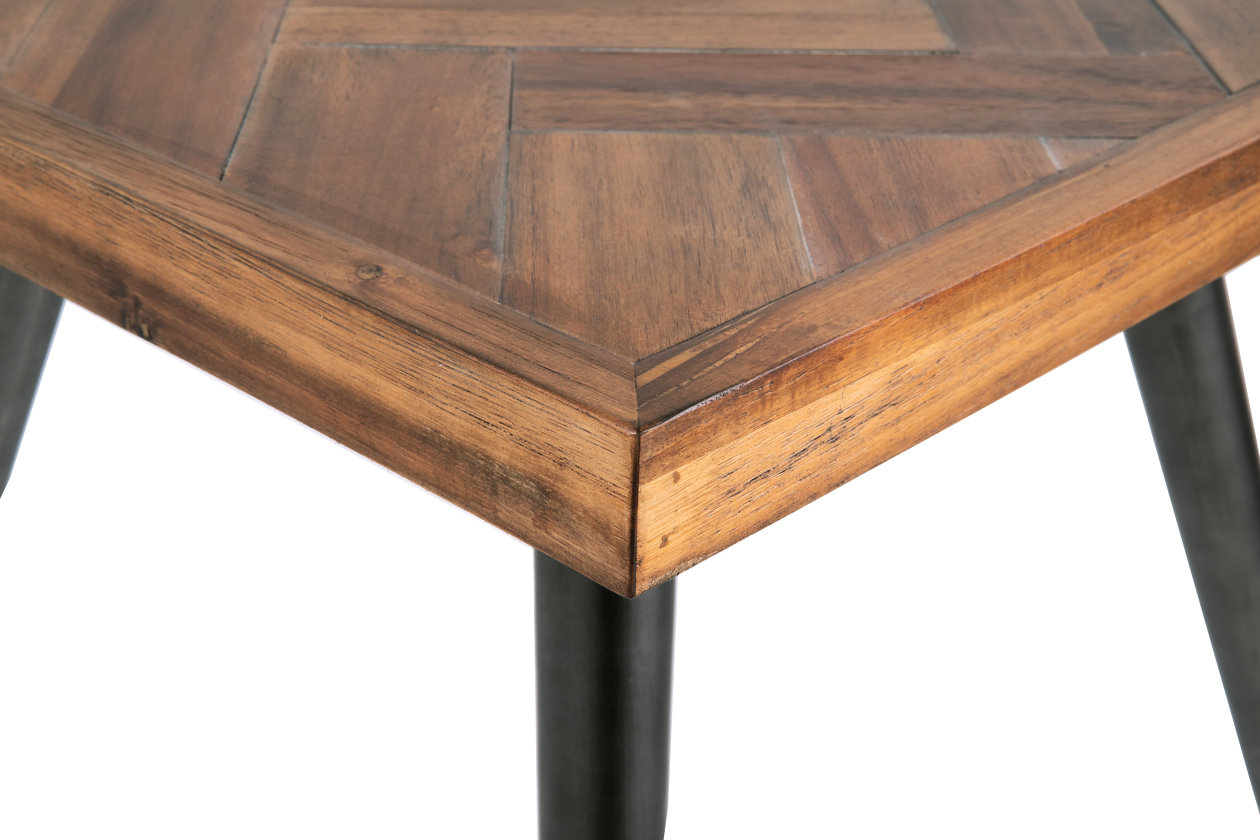 Vantori Light Brown End Table,Close Out