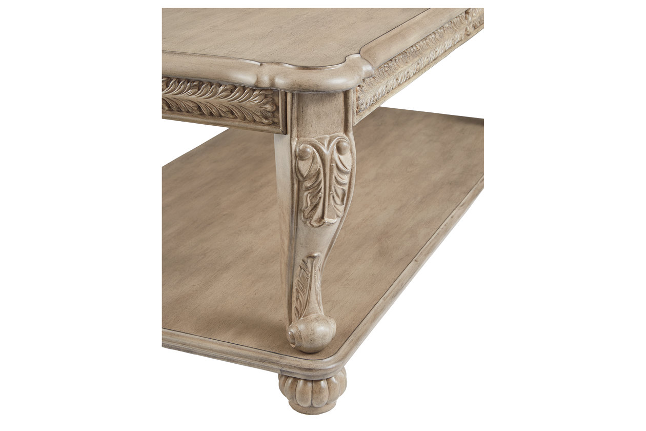 Kerston Light Brown Coffee Table,Close Out