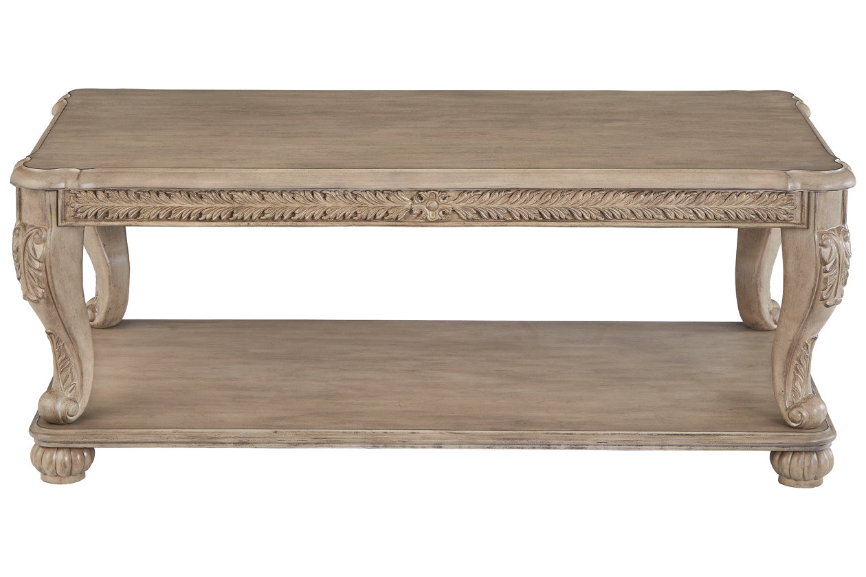 Kerston Light Brown Coffee Table,Close Out