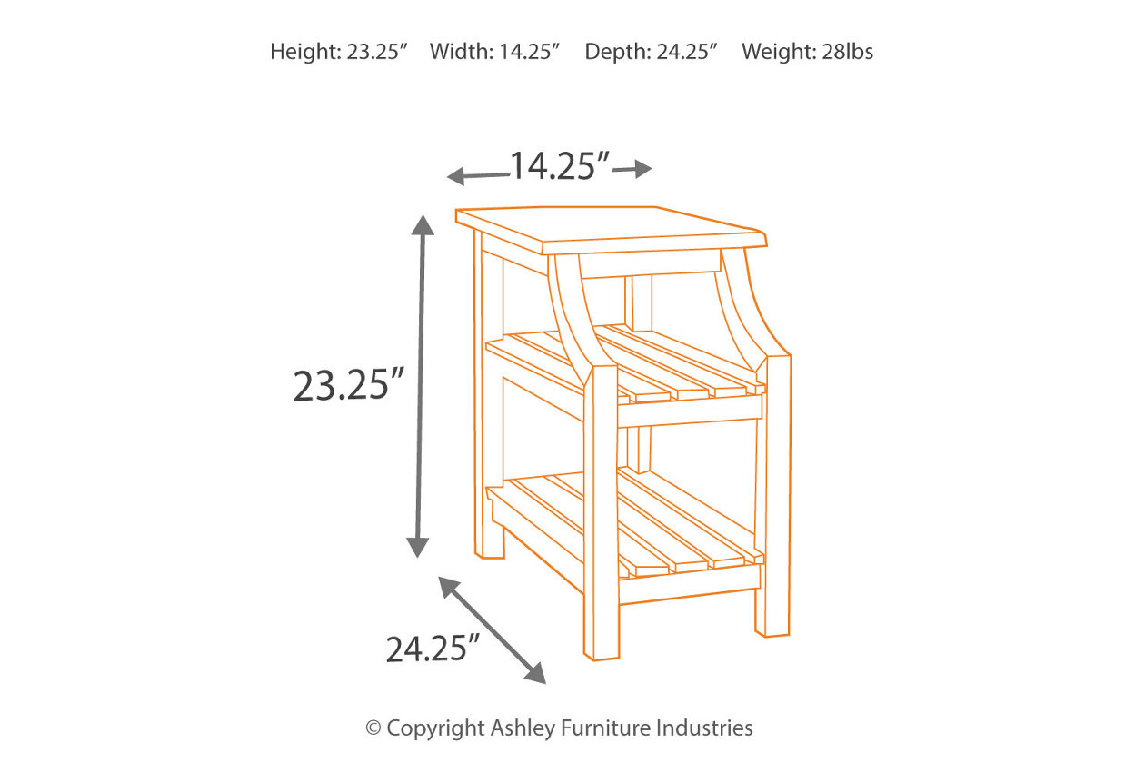 Mestler Chairside End Table,Close Out