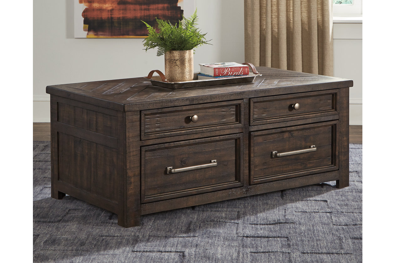 Hillcott Rustic Brown Coffee Table,Close Out