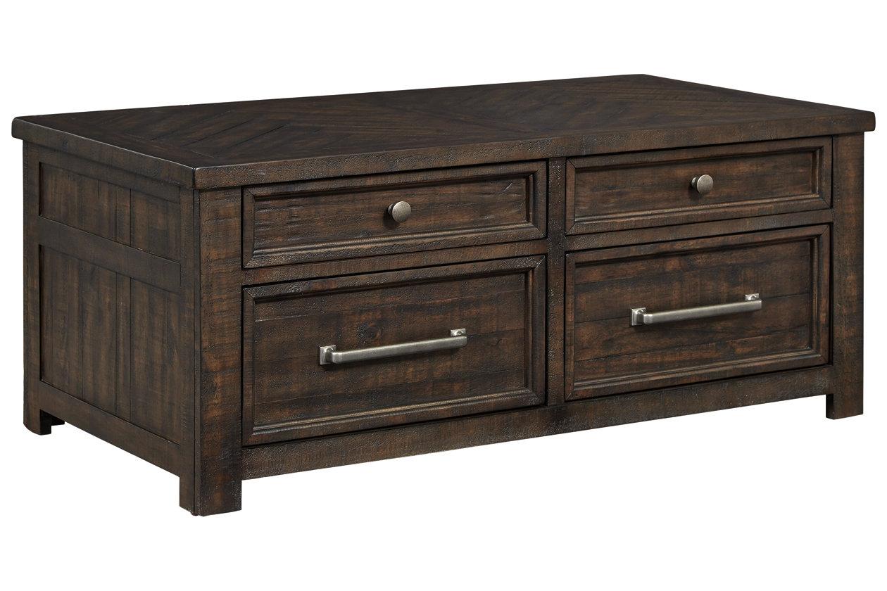 Hillcott Rustic Brown Coffee Table,Close Out