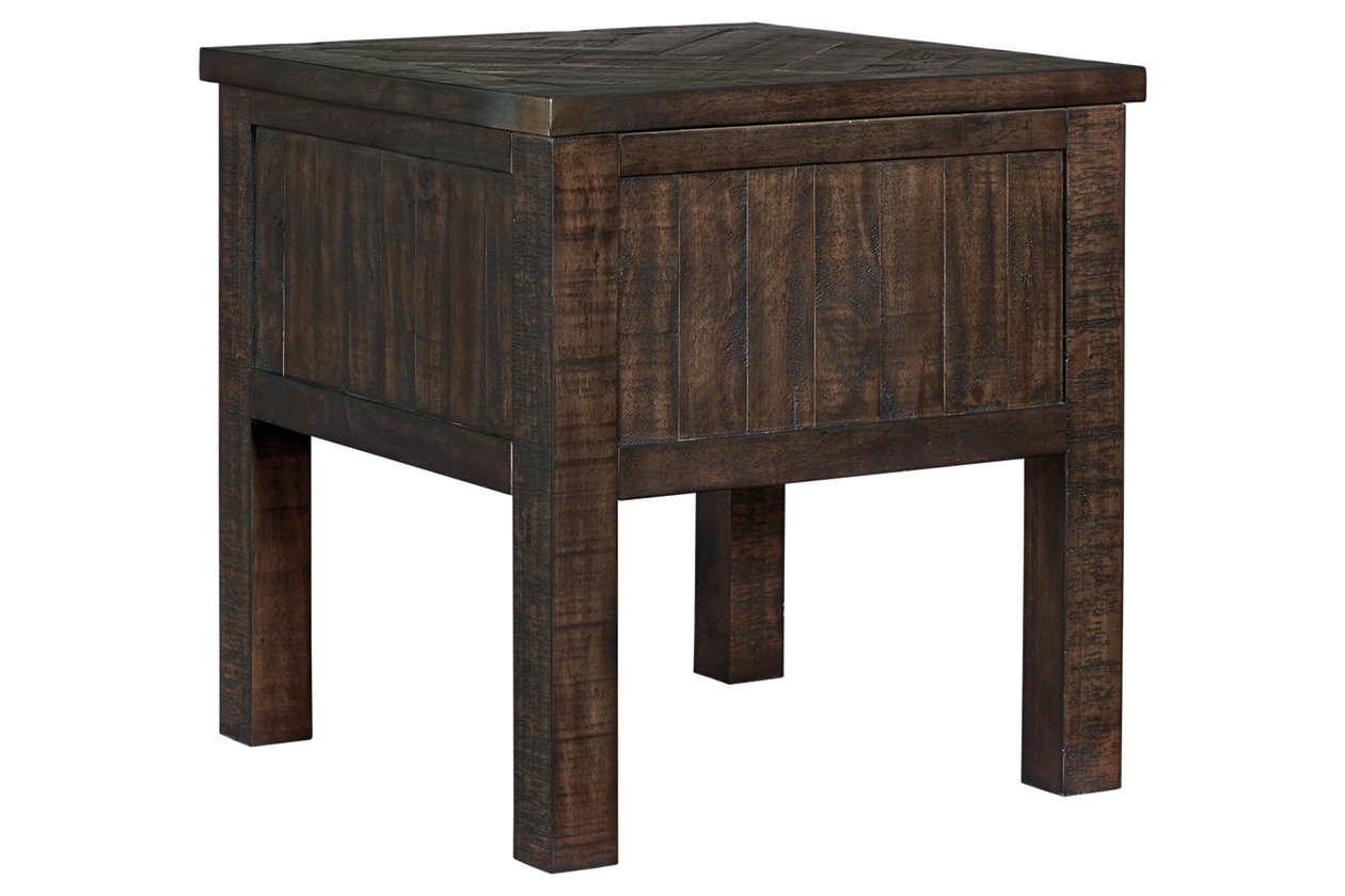 Hillcott Rustic Brown End Table,Close Out