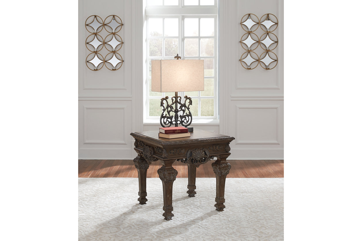 Charmond Brown End Table,Close Out