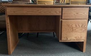 Student Desk, Oak, Wheat,Jenco Oak Furniture
