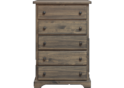 Image for Polo 5 Drawers Chest Warm Toffee