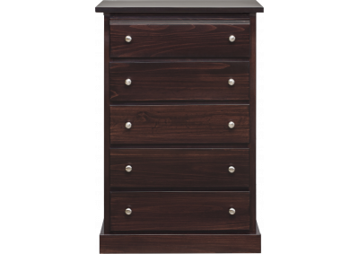 Image for Decora 5 Drawers Chest White