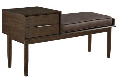 Image for Gavinville Brown Accent Bench