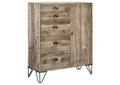 Image for Camp Ridge Light Brown Accent Cabinet