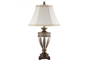 Image for Lavern Gold Finish Poly Table Lamp (Set of 2)