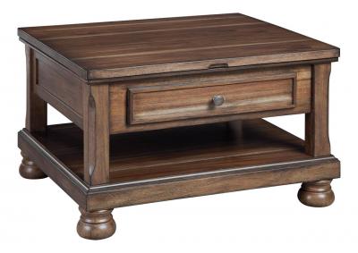 Image for Flynnter Brown Coffee Table w/Lift Top