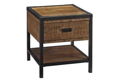 Image for Kalean Two-Tone Rectangular End Table