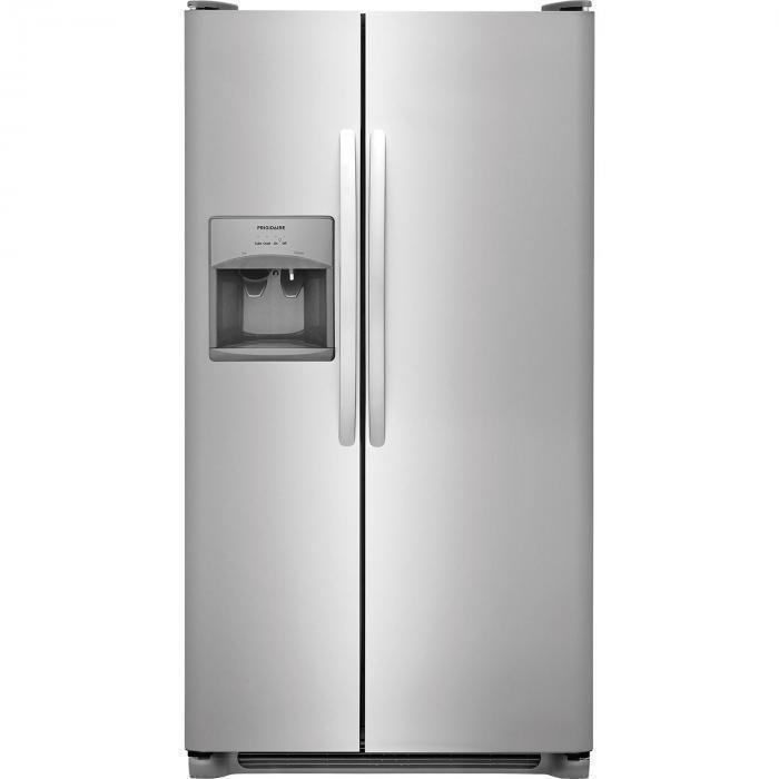 Frigidaire 25.5-cu. ft. side-by-side refrigerator,Frigidaire