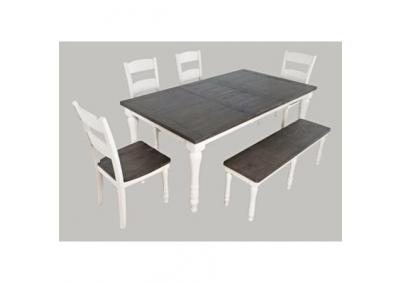 Image for Carriage House Dining Table W. 4 Chairs & Bench