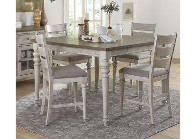 Image for Heartland Counter table with 4 chairs 