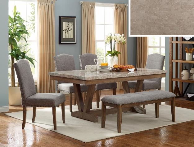7pcs dining table 1211 CrownMark,Instore