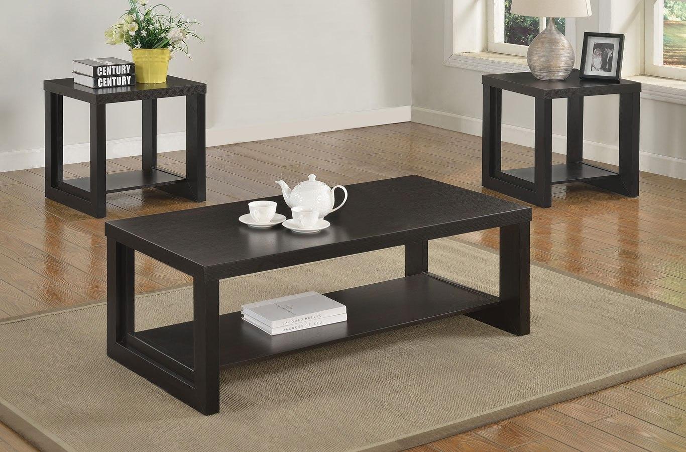 3 pcs coffee table set 4121 Crown,Instore