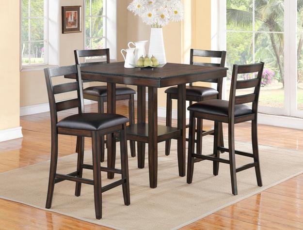 5pcs dining table 2630 CrownMark,Instore
