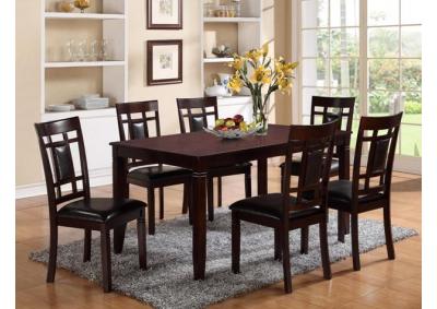 Image for 7pcs dining table set 2325 CrownMark