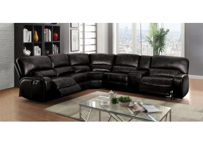 Image for Sofa Sectional 54150BK Acme $3,558