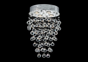 Image for Galaxy Chrome Hanging Fixture w/ Royal Cut Crystals