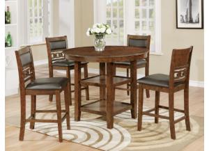 Image for Cally Counter Height 5 Piece Dining Room Set
